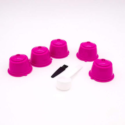 Set of 5 Colorful Coffee Capsule Filters - Wnkrs