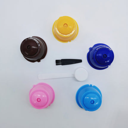 Set of 5 Colorful Coffee Capsule Filters - Wnkrs