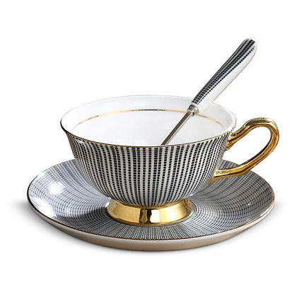 Luxury Ceramic Bone China Coffee Cup Set - Wnkrs