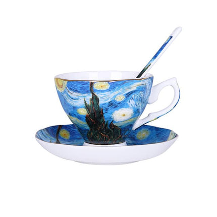 Van Gogh Art Painting Tableware Set 3 pcs - Wnkrs