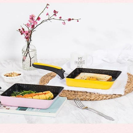 Non-Stick Colorful Stainless Steel Frying Pan - Wnkrs