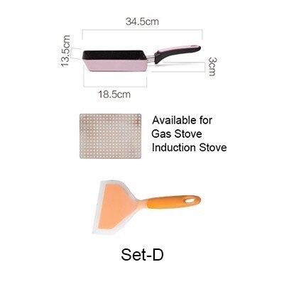 Non-Stick Colorful Stainless Steel Frying Pan - Wnkrs