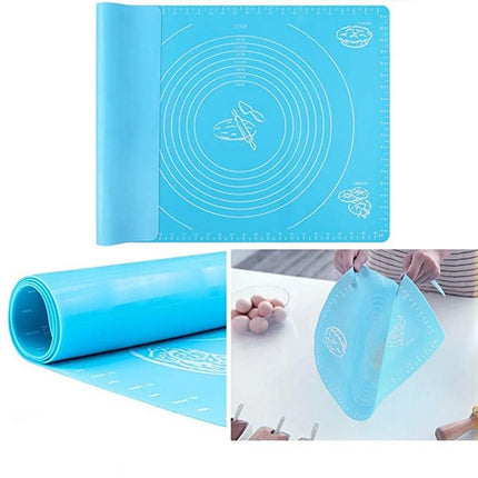 Silicone Pastry Rolling and Cutting Mat - Wnkrs