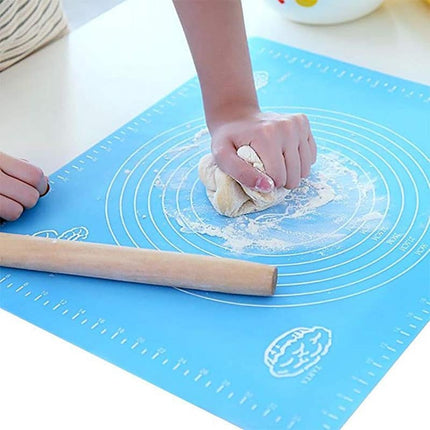 Silicone Pastry Rolling and Cutting Mat - Wnkrs