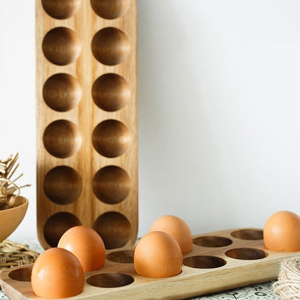 Wood Egg Storage Container - Wnkrs