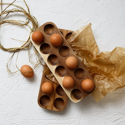 Wood Egg Storage Container - Wnkrs