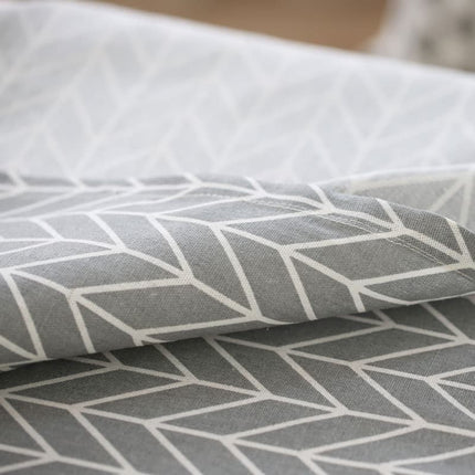 Arrow Patterned Decorative Linen Tablecloth - Wnkrs