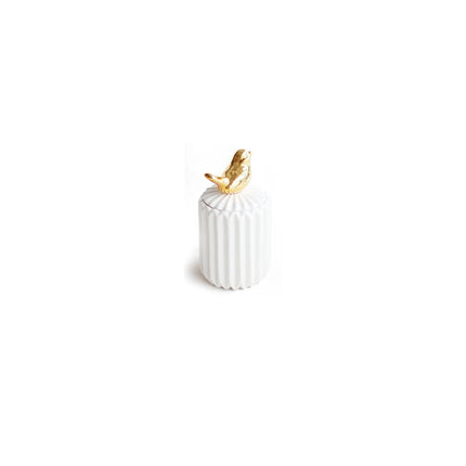 Small Animal Ceramic Storage Pot with Lid - Wnkrs