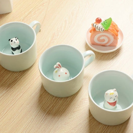 3D Cat Coffee Cup - wnkrs