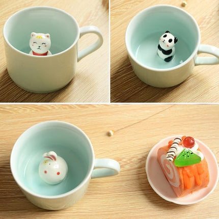 3D Cat Coffee Cup - wnkrs