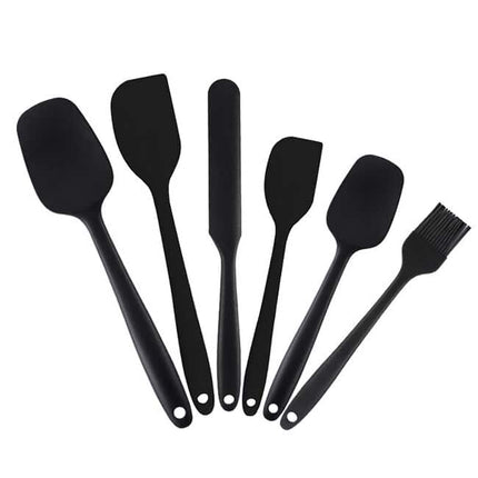 Pink Silicone Baking Tools 6 pcs Set - Wnkrs