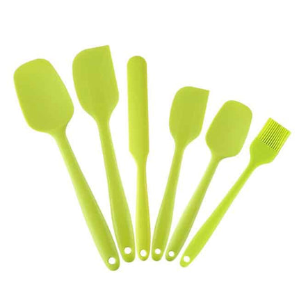 Pink Silicone Baking Tools 6 pcs Set - Wnkrs