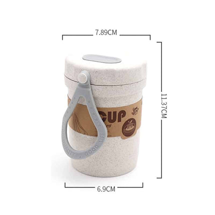 Leakproof Wheat Straw Food Container and Cup - Wnkrs