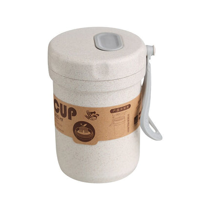 Leakproof Wheat Straw Food Container and Cup - Wnkrs
