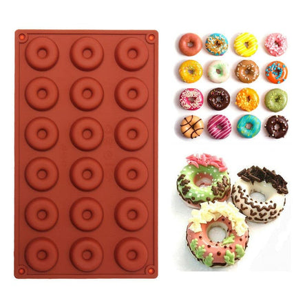 Cute Eco-Friendly Donut Shaped Silicone Cookie Mold - Wnkrs