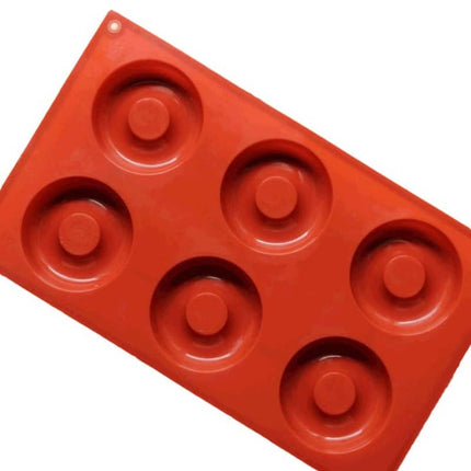 Cute Eco-Friendly Donut Shaped Silicone Cookie Mold - Wnkrs