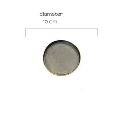 Retro Style Metal Plate with Handles - Wnkrs