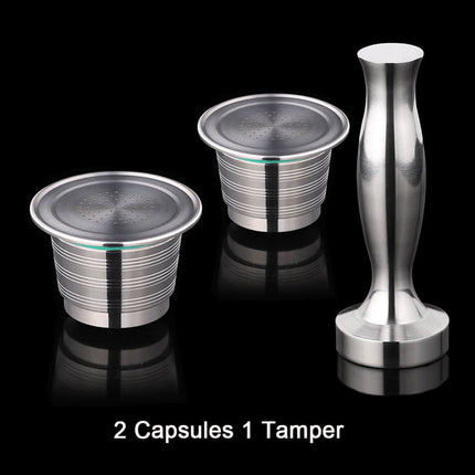 Set of Metal Capsules and Tamper - Wnkrs