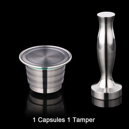 Set of Metal Capsules and Tamper - Wnkrs