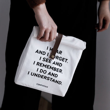 Nordic Canvas Lunch Bag - Wnkrs