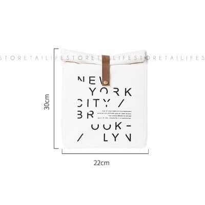 Nordic Canvas Lunch Bag - Wnkrs