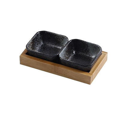 Creative Ceramic Fruit Plates Set with Tray - Wnkrs