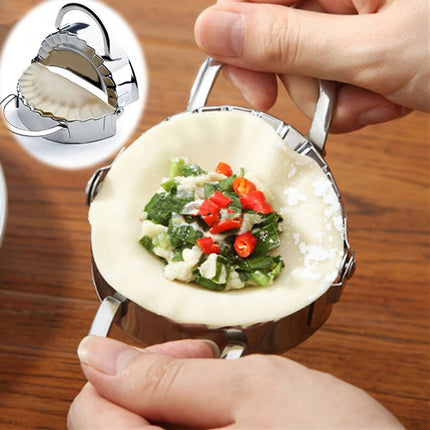 Useful Handy Eco-Friendly Stainless Steel Dumpling Maker Set - Wnkrs