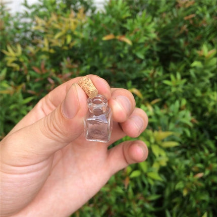 Set of 10 Mini Glass Bottles - wnkrs