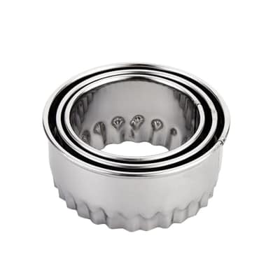 Portable Stainless Steel Dumpling Maker Molds 3 pcs Set - Wnkrs