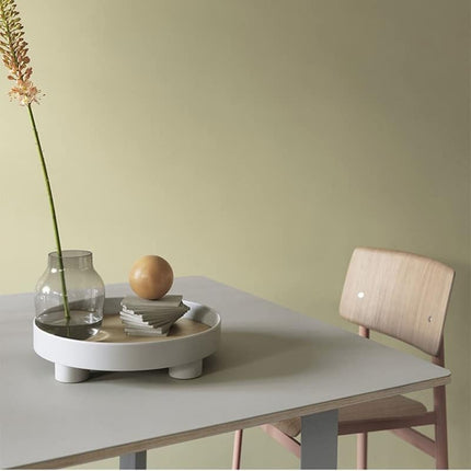 Round Shaped Plastic Tableware Storage Tray - Wnkrs