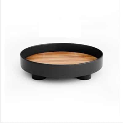 Round Shaped Plastic Tableware Storage Tray - Wnkrs