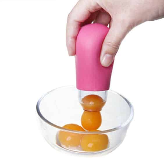 Convenient Easy-to-Use Silicone Egg Separator