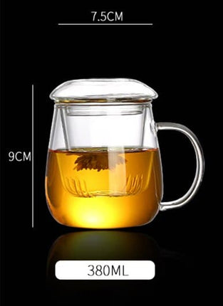 Chinese Style Glass Tea Mug - Wnkrs