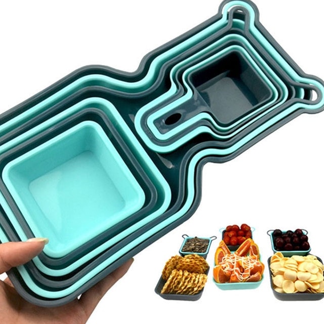 Food Plate Mixing Bowl Set 10 Pcs
