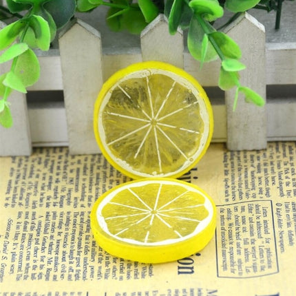 Simulation Lemon Slices For Kitchen Decor - Wnkrs