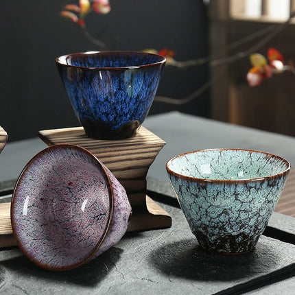 Gradient Color Ceramic Tea Cup - Wnkrs