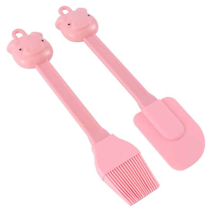 Cartoon Pig Shaped Baking Oil Brush / Scraper - wnkrs