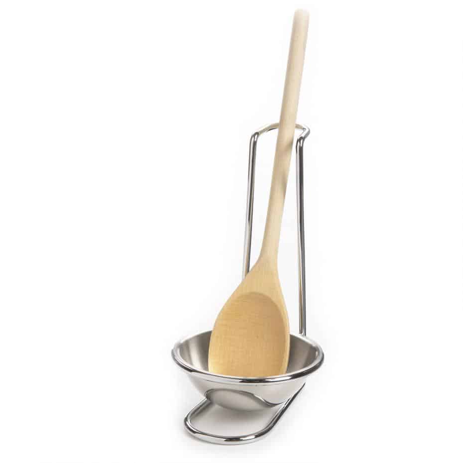 Vertical Stainless Steel Spoon Rest
