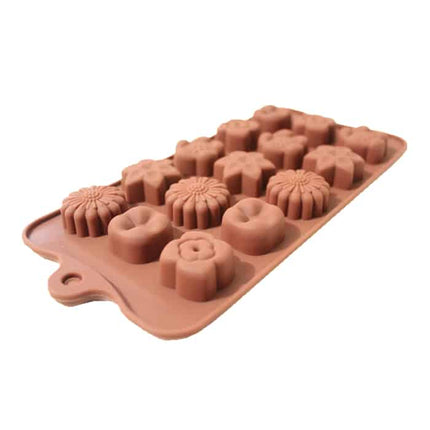 Lovely Flowers Shaped Eco-Friendly Silicone Cake Decoration Mold - wnkrs