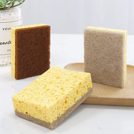 Wood Pulp Kitchen Sponge 5 Pcs Set - Wnkrs