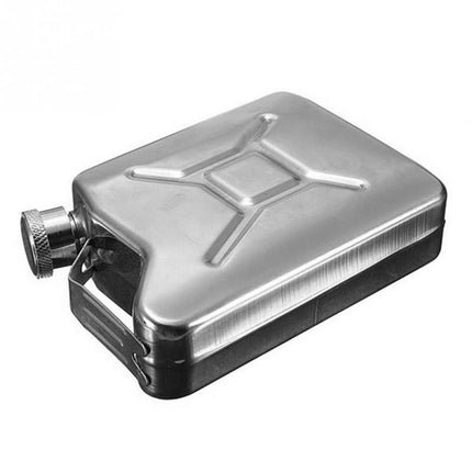 Stainless Steel Canister Shaped Hip Flask - wnkrs