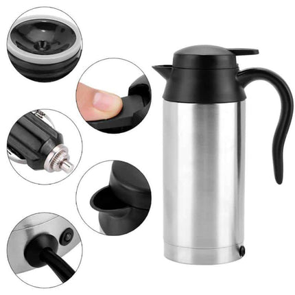 Portable Stainless Steel Electric Kettle - wnkrs
