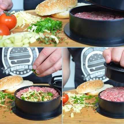 Eco-Friendly Non-Stick ABS Burger Maker - wnkrs