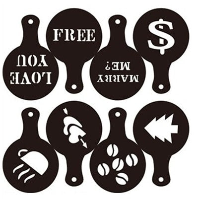 Creative Coffee Stencils - wnkrs