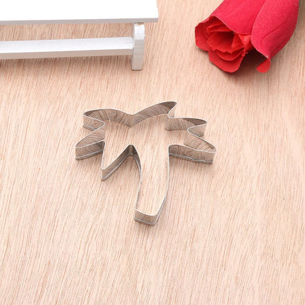 Cute Palm Tree Shaped Eco-Friendly Stainless Steel Cookie Cutter - wnkrs