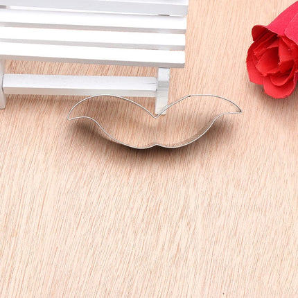 Cute Moustache Shaped Eco-Friendly Stainless Steel Cookie Cutter - wnkrs