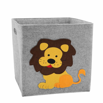 Animals Patchwork Felt Storage Basket - wnkrs