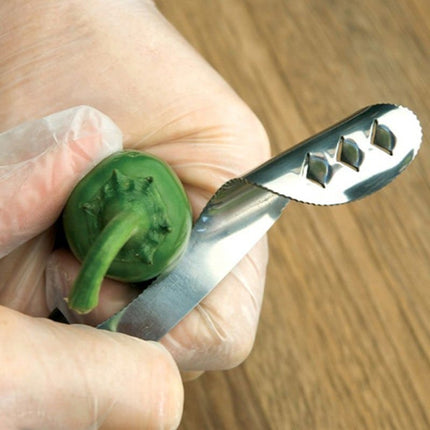 Eco-Friendly Stainless Steel Chili Pepper Corer - wnkrs