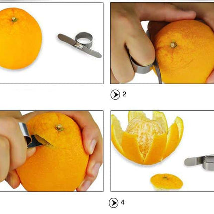 Kitchen Gadget Stainless Steel Citrus Peeler - wnkrs