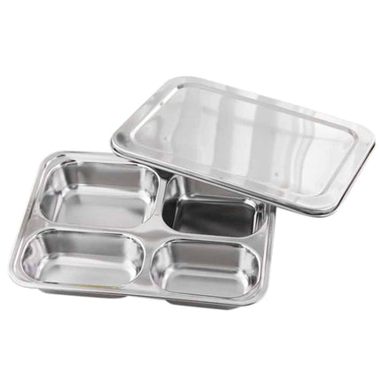 5 Compartments Stainless Steel Lunch Box - wnkrs
